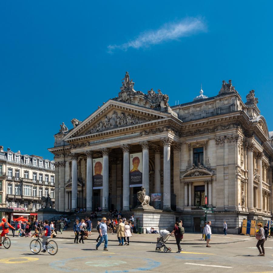 Rénovation de la Bourse de Bruxelles